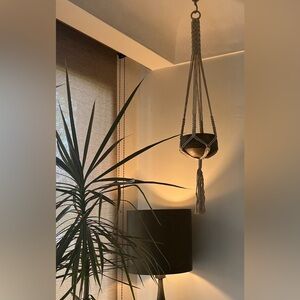 New, handmade macrame plant hanger / will trade
